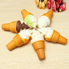 Soft Jumbo Ice cream Squishy Kawaii Charms Straps Gift