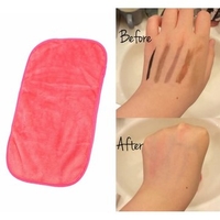 Soft Microfiber Makeup Remover Towel Washcloth Professional Easy Cleaning Tool