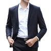 Solid Color Simple Suit