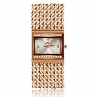 SOXY Luxury Women Watch Shining Woven Rhinestone Women Watch