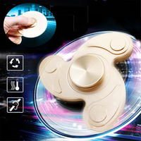Spin"Sound off" Titanium Alloy Hand Spinner Focus Fidget Toy EDC Finger Gyro Toy
