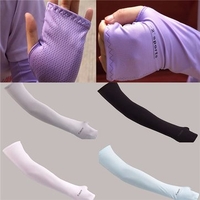 Sport Arm Cooling Sleeves Gloves UV Sun Protection Cover Golf Driving Gloves