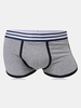 Sport Cotton Breathable Soft Mid Waist U Convex Pouch Boxers for Men