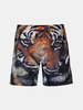 Sport Swimming Surf Personality Loose Fit Casual Knee Length Board Shorts for Men
