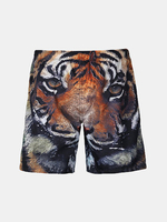 Sport Swimming Surf Personality Loose Fit Casual Knee Length Board Shorts for Men