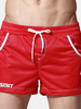 Sports Mesh Breathable Beach Shorts Loose Pockets Bodybuilding Seaside for Men