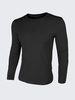 Spring Autumn Mens Solid Color T-shirts Cotton Comfortable Long Sleeve Base Tees