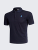 Spring Summer Mens Turn-down Collar Solid Color Cotton Polo Shirts