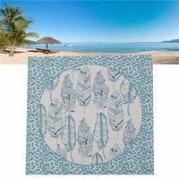 Square Beach Towel Shawl Scarf Wall Hanging Throw Towel Beach Yoga Mat Decor