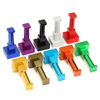 Square Colorful Wall Mounted Coats Hooks Single Robe Towels Hook Door Hangers