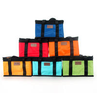 Square Insulation Bag Student Picnic Bag Oxford Cloth Aluminum Outdoor Travel Shopping Bag