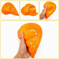 Squishy Chicken Drumstick Bread Jumbo 19cm Slow Rising Collection Gift Decor Toy