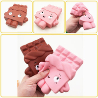 Squishy Chocolate Bar Slow Rising 13cm Jumbo Cute Kawaii Collection Decor Gift Toy