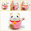 Squishy Jumbo Lucky Cat 10cm Fortune Plutus Cat Slow Rising Gift Collection Decor Toy