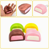 Squishy Milk Chocolate Cake Bread Random Color Collection Toy Gift Decor 8*4cm