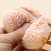 Squishy Soft Bread Toy With Coconut Shred Phone Straps Decoration