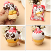 Squishyfun Cute Panda Cream Super Slow Rising Squishy Original Packing Ballchain Kid Toy
