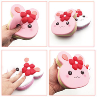 Squishyfun Jumbo Rabbit Bunny Cake 15cm Squishy Slow Rising Original Packaging Cute Collection Gift