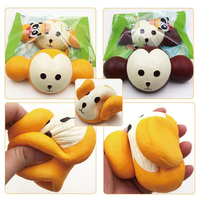 Squishyfun Super Slow Rising 18x10CM Monkey Squeeze Toys Fun Gift