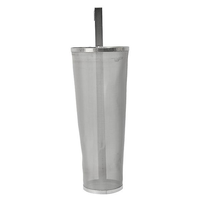 Stainless Beer Hopper Filter Strainer Home Brew Pellet Hop Mesh Filter