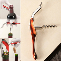 Stainless Corkscrew Double Hinge Waiters Wine Bottle Opener Creative Multi-function Opener