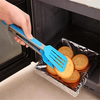 Stainless Steel Cooking Barbecue Tongs Clip Outdoor Kitchen Cooking BBQ Party Grilling Tongs