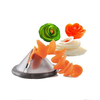 Stainless Steel Creative Kitchen Fruits Vegetable Carrot Cucumber Fancy Slicer Carving Knife Peeler