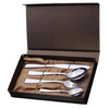 Stainless Steel Flatware Set Silver Spoon Fork Knife Cutlery Set Dinnerware