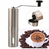 Stainless Steel Hand Manual Coffee Bean Grinder Mill Kitchen Grinding Tool