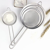Stainless Steel Kitchen Handheld Flour Powder Sifter Sieve Mesh Baking Icing Sugar Shaker Tool