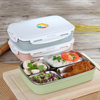 Stainless Steel Lunch Boxs Containers Microwave Bento Box For Kids Water Heating Insulation