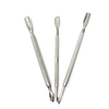 Stainless Steel Nail Art Remove Glue Cuticle Pusher Manicure Tools