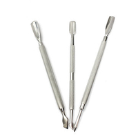 Stainless Steel Nail Art Remove Glue Cuticle Pusher Manicure Tools