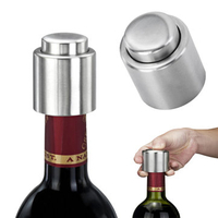 Stainless Steel Sealed Red Wine Stopper Bottle Spout Liquor Flow Stopper Pour Cap