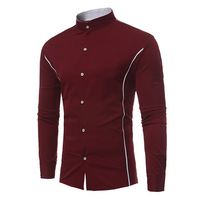 Stand Collar Personalized Shirt