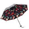 Starry Sky Sunshade Sunscreen Umbrella 3 Folds Rain Umbrella Sun Umbrella Foldable