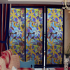 Static Window Films 3 Meters Orchid PVC Films Window Decals Non-glue Fork Art Glass Bathroom