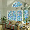 Static Window Films 3 Meters PVC Films Glass Sticker Non-glue Fork Art Glass Poster Bathroom
