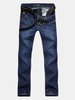 Straight Leg Loose Jeans for Men