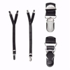 Straight Y Stirrup Style Garters Military Police Unifrom Shirt Stay Shirt Holder