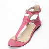 Strappy Clip Toe Summer Buckle Sandals Flat Ankle Shoes