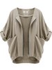 Street Quarter Casual Pocket Women Loose Jacket