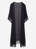 Street Tassel Chiffon Loose Women Cardigan