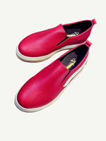 Stripe Slip On Lazy Korean Style High Increasing Loafers