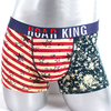 Striped Stars Printing Modal Boxer
