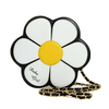 Stylish Flower PU Leather Crossbody Bag