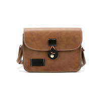 Stylish PU Leather Crossbody Bag Shoulder Bags Messenger Bag Phone Bag For Women