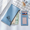 Stylish Pure Color Tassel Long Wallet Card Holder Phone Bags