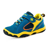 Suede Mesh Breathable Multicolor Comfortable Kids Sports Shoes