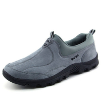 Suede Soft Sole Breathable Slip On Sport Casual Shoes For Men